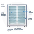 الثلاجة الفريزر السوبر ماركت 2 الفريزر الزجاجي